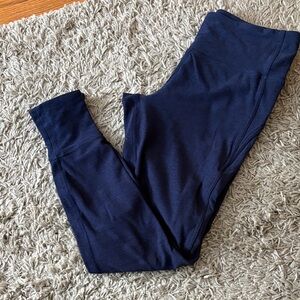 EUC Women’s Lululemon Rush Hour Tights in Dark Cast/Black Size 8